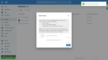 Managing your Vendors