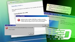 Incomplete upgrade to Windows Vista