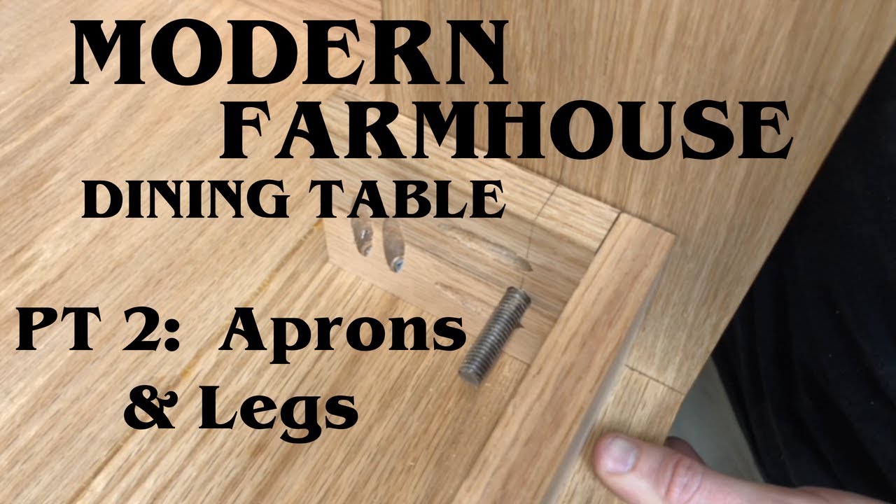How to Attach Table Legs to Apron 1 How to Attach Table Legs to Apron
