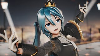 【MMD】Brain Revolution Girl / 脳内革命ガール (by MARETU)【YYB Crown Knight 初音ミク】