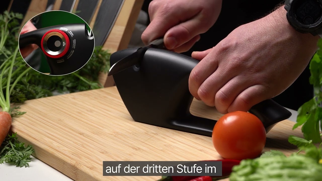 CUTMORE Messerschärfer auspacken & sofort loslegen – Schnellstart-Guide