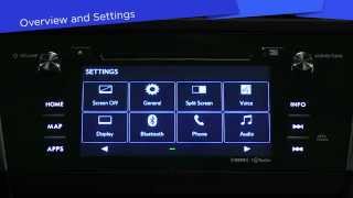 How-To Guide: Overview and Settings, 7-inch Infotainment System with Navigation
