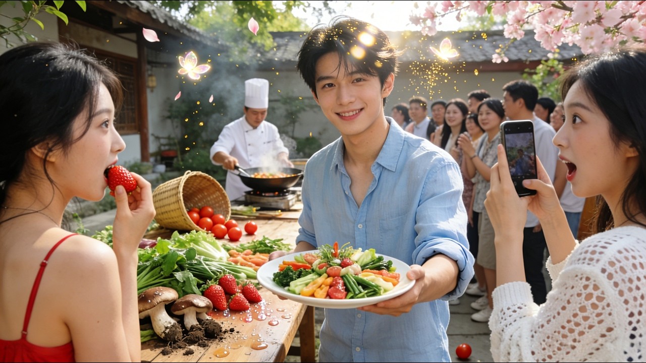桃花村神級農家樂：食客趨之若鶩