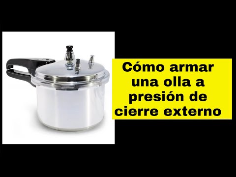 Así debes armar una olla a presión recién sacada de caja