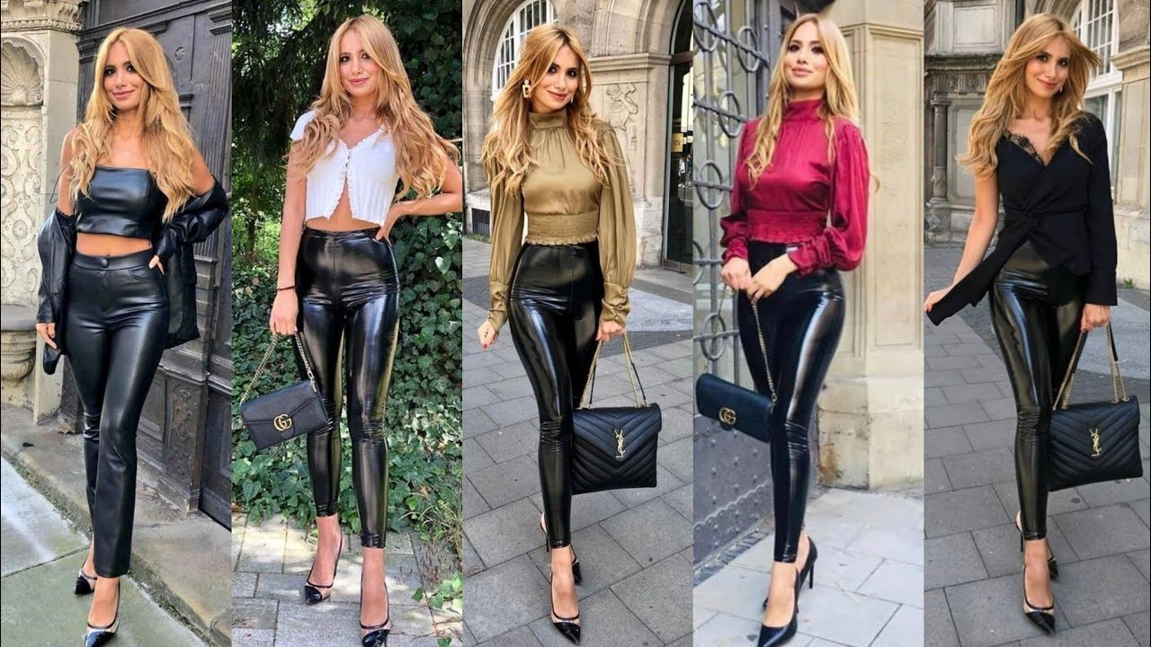 charming Leather Pants outfits ideas 