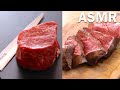 【ASMR】牧草牛ヒレ肉を捌いてステーキの焼き方を紹介します Grass fed beef -Tender Loin-