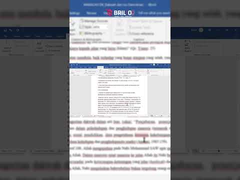 CARA MEMBUAT FOOTNOTE DI MICROSOFT WORD, MUDAH DAN RAPI