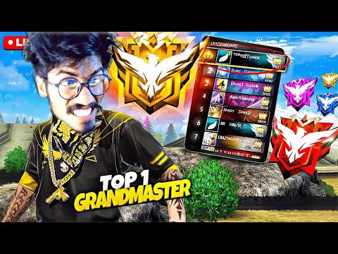 Dominating Top 1 Grandmaster V Badge Lobby ❤ FF LIVE ✌ Free Fire LIVE! #ff #freefire