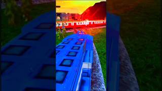 Train Racing 3D | Train Crossing | Train 44 | #viral #rsgamer #youtube @techno gamerz #shorts screenshot 5