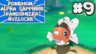 WHY AM I GETTING DESTROYED BY THIS DUMB DERPY FISH - #9 - Pokemon ORAS Randomizer Nuzlocke