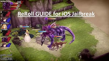 War of the Visions Final Fantasy ReRoll Guide iOS Without reDownload Data Jailbreak