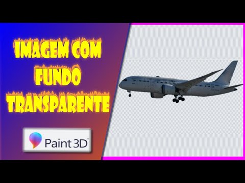 Vídeo: Como Fazer Um Fundo Transparente No Paint