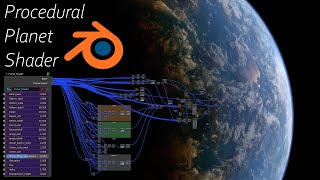 Blender Procedural Planet Generator