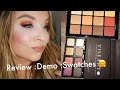 Viseart Warm Matte & Petit Pro Eyeshadow Palettes : Review : Demo : Swatches