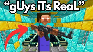 The FUNNIEST FAKE Minecraft Videos EVER...