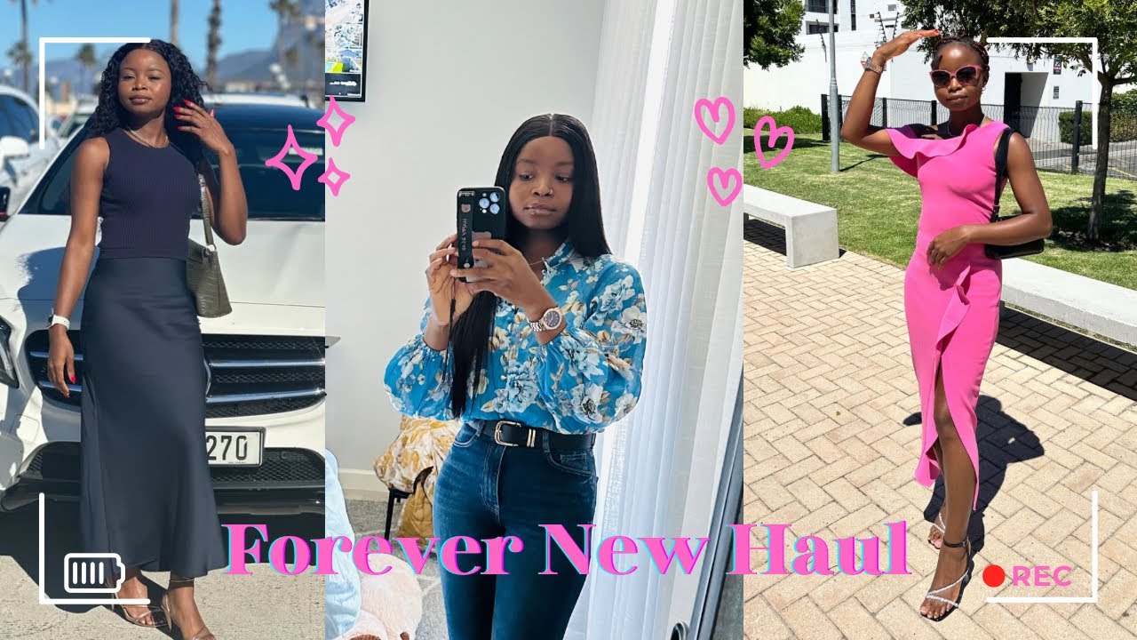 Curiosity Sparked: Exclusive Forever New Try-On Haul || Miss Glow - YouTube