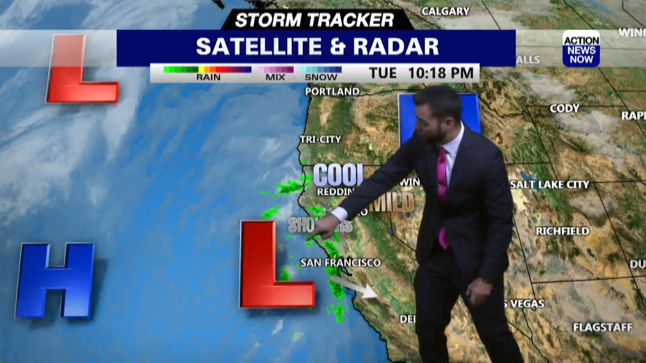 Storm Tracker Forecast: Mostly mild Wednesday & more showers ahead ...