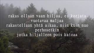 Video thumbnail of "Haloo Helsinki! - Rakas lyrics"