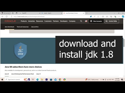 How to Download and Set Up JDK 1.8 for Java Development | Step-by-Step Guide#Java #JDK1.8 #JavaSetup