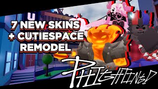 7 NEW SKINS + CUTIESPACE REMODEL // PHIGHTING