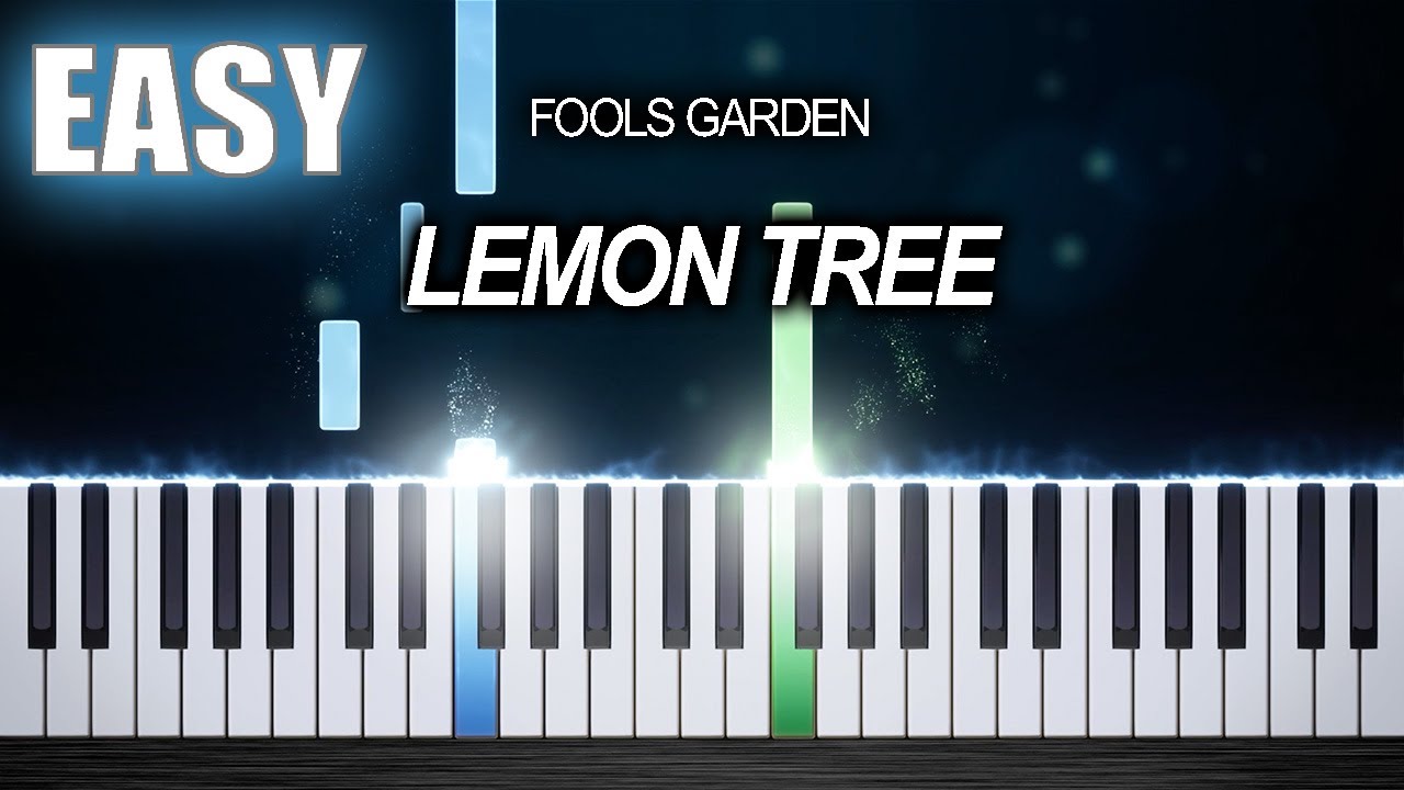 Fools Garden - Lemon Tree - EASY Piano Tutorial by PlutaX