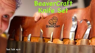 Beavercraft S18X Hand Carving Tool Review. My First Real Set Of Knives - Tool Talk Tuesday Ep.6
