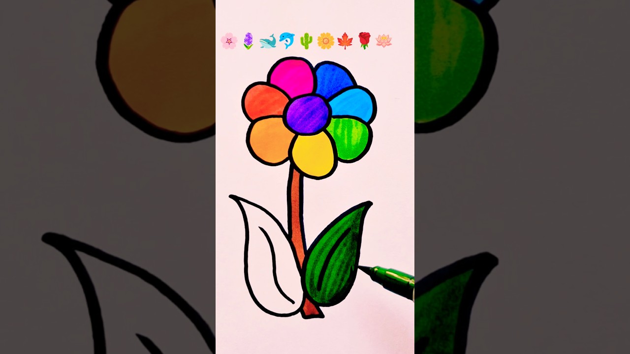 🌸🪻🐋🐬🌵🌼🍁🌹🪷satisfying creative art 