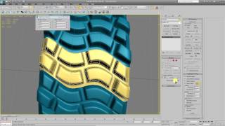 картинка: Урок 11. 3dsmax. Моделим шину с суровым протектором.