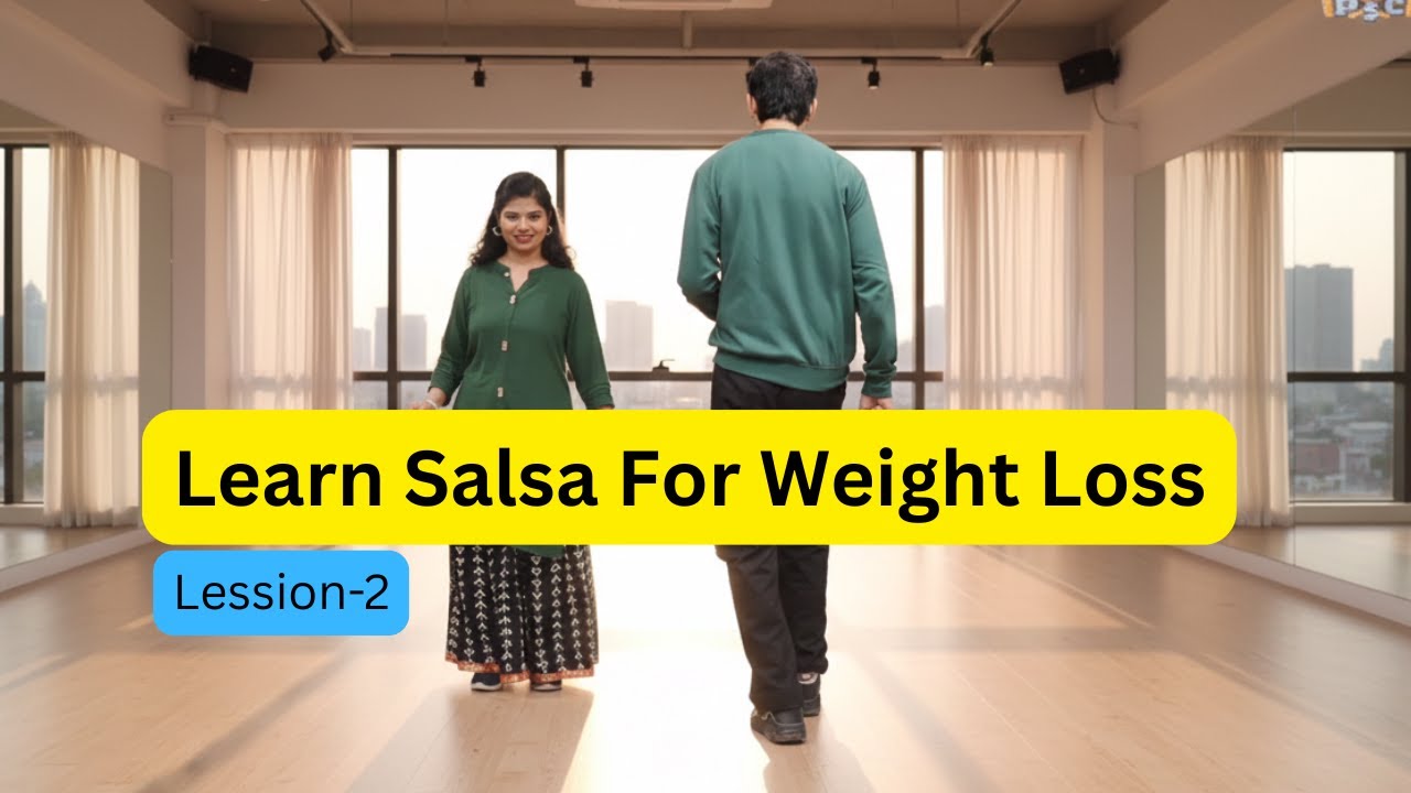weight Loss with salsa | Salsa Dance Tutorial for Beginners Day-2| Easy Basic steps Parveen Sharma