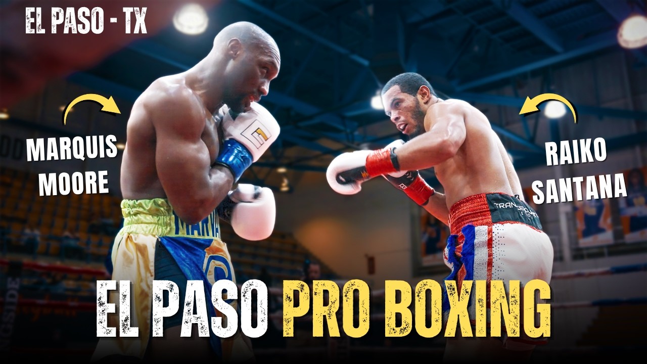 END IT! ELECTRIC Pro Boxing Bouts and VICIOUS BLOWS In El Paso TX!