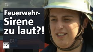 Feuerwehrsirenen sind laut, für manche Anwohner zu laut.