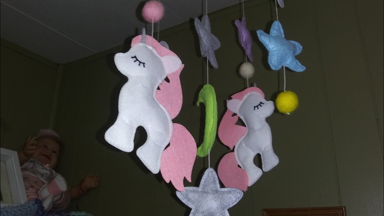 How To Hang A Mobile From The Ceiling For A Baby Or Your Reborn Doll Collection