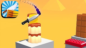 Slice It All ​- All Levels Gameplay Android,ios (Levels 718-719)