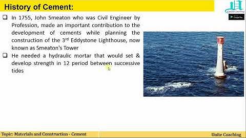 Civil Engg. Lecture 1 - Cement - MPSC CIVIL ENGINEERING PRELIMINARY EXAM LECTURES