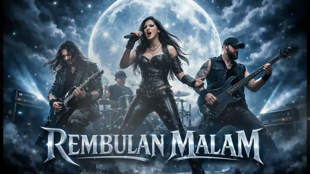 Rembulan Malam - Evie Tamala Cover Modern Rock, Orkestra Aransemen By DK AI Music Project