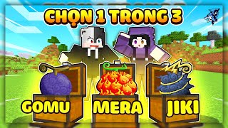 Minecraft One Piece Nhưng Bạn Chọn Trái Ác Quỷ Bất Kì Để Chiến Đấu ! Siro Độc Tố Solo Ruby Cao Su