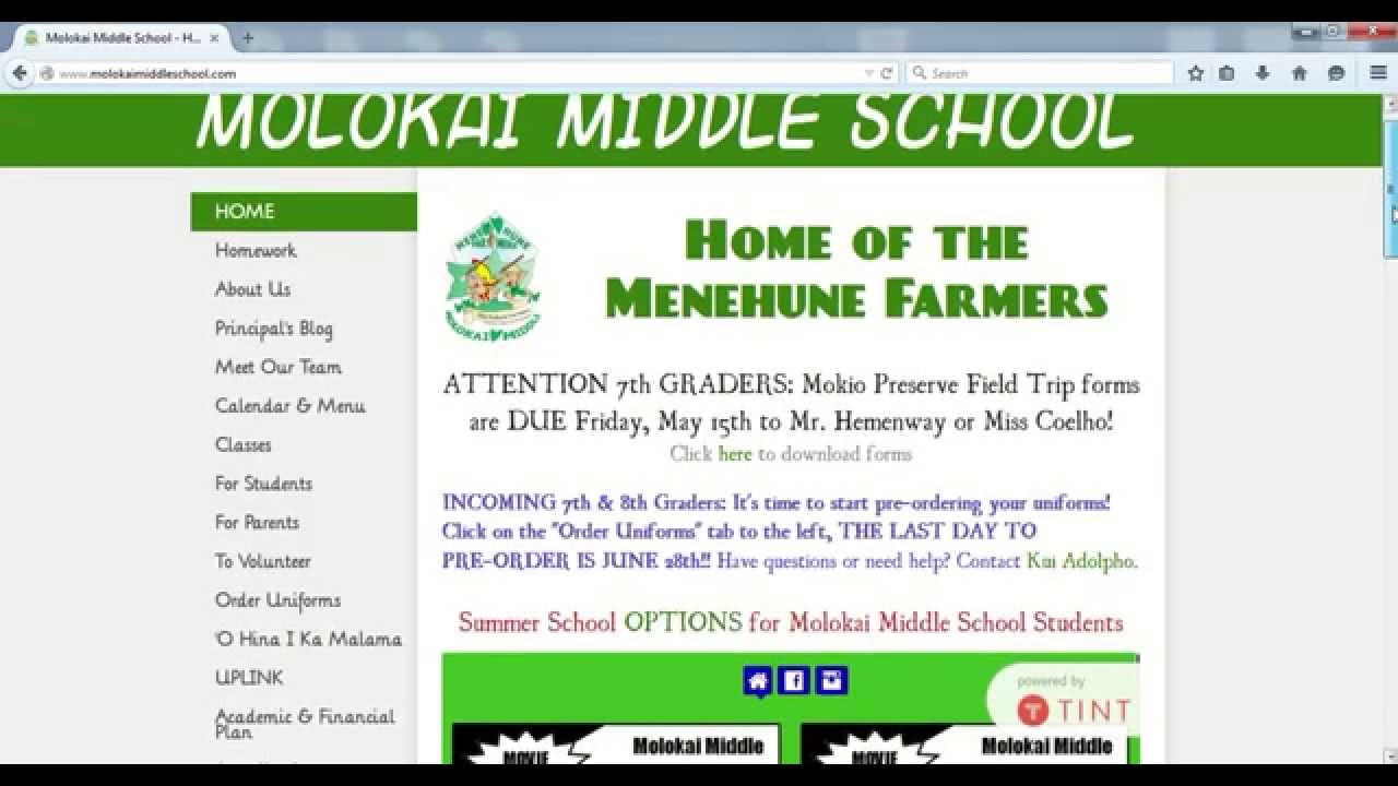 MMS Website Tutorial Part 1 YouTube
