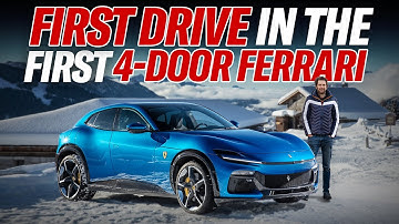 Driving The NEW Purosangue, Ferrari