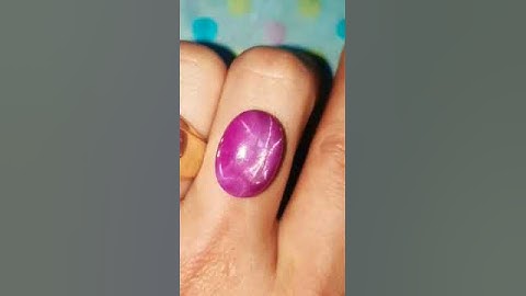 red Ruby sao Yên Bái 19.8 ct khối cao đẹp #diamond #king #ruby