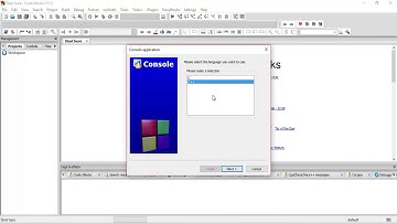 How to create a project in code blocks
