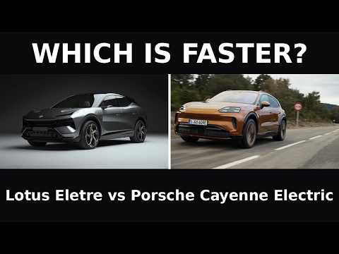 New Lotus Eletre vs Porsche Cayenne Electric 2027: Who Is Faster?