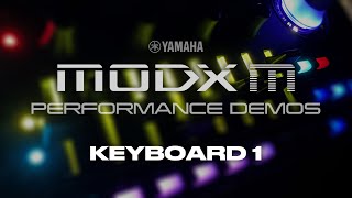 Yamaha MODX M: Keyboard 1 - Sound demos from Live Set 5