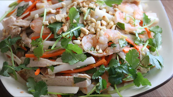 Vietnamese Lotus Root Salad (Goi Ngo Sen Tom Thit)...