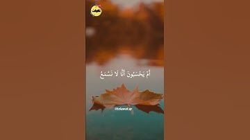  أَمْ أَبْرَمُوا أَمْرًا فَإِنَّا مُبْرِمُونَ (79) قرآن #قرآن_كريم قران #تلاوة_مميزة