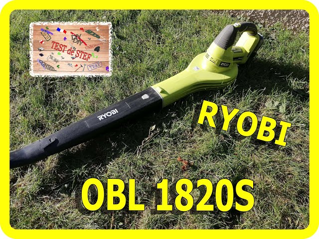 Souffleur Ryobi OBL1820S - Sans batterie en Promotion