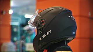 LS2 Шлем FF397 Vector Ft2 Solid Черный матовый