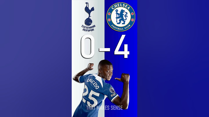 Tottenham vs Chelsea : Premier League Score Predictor - hit pause or screenshot
