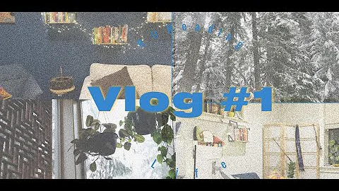 Vlog #1 | Reading Update , Snowboarding, painting ...