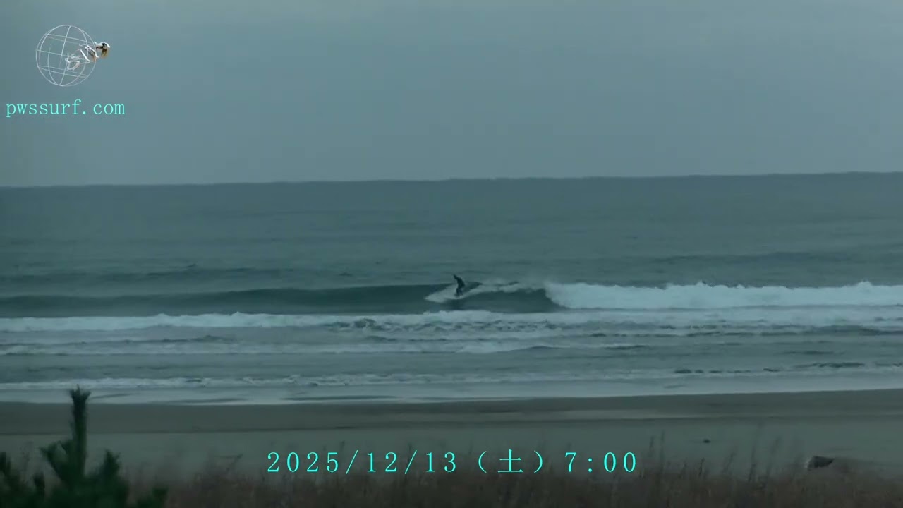 波のパラダイス 25/12/13（土）お倉ヶ浜波情報 - YouTube