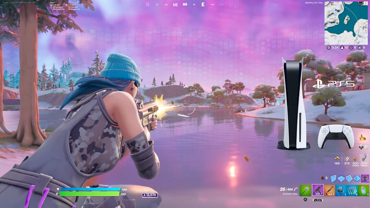 Chapter 3 120FPS Arena Highlights PS5 (12,000 Points)